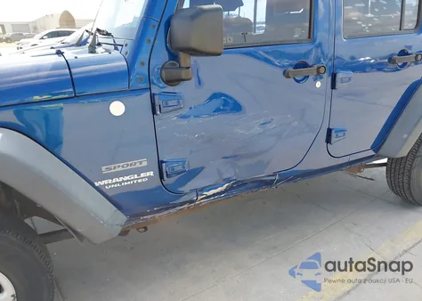 2010 Jeep Wrangler Unlimited Sport from USA, damaged, VIN 1J4BA3H13AL217914